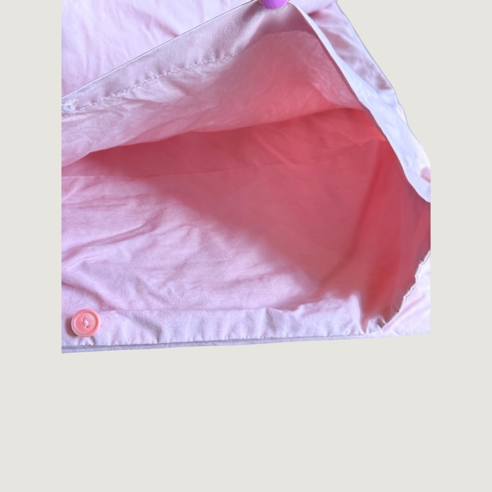 Ralph Lauren "Appearing" Avery Pink Paisley Damask Duvet Full/Queen 80x 88 READ - Picture 5 of 6